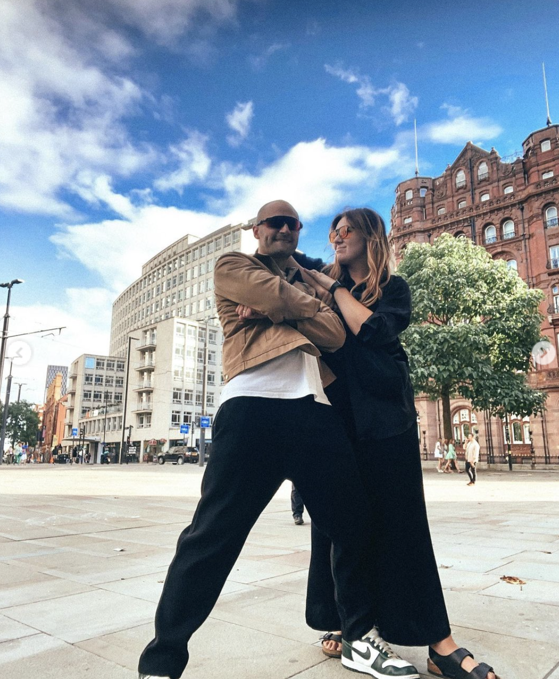 Violet and Joe in Manchester
